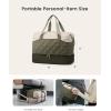 imageLOVEVOOK Weekender Bags for Women with Shoe Compartment Lightweight Travel Duffle Bag with Wet Pocket Hospital Overnight Bags for Women Labor Delivery Personal Item Carry On Bag for Gym SportWhite  Pink