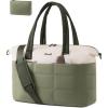 Beige -Bean green