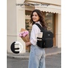 image:imageLOVEVOOK Upgrade Mini Backpack Purse for Women with Giant Tumbler HolderBlack