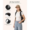 image:imageLOVEVOOK Upgrade Mini Backpack Purse for Women with Giant Tumbler HolderBlack