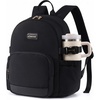 image:imageLOVEVOOK Upgrade Mini Backpack Purse for Women with Giant Tumbler HolderBlack