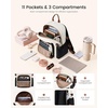 image:imageLOVEVOOK Upgrade Mini Backpack Purse for Women with Giant Tumbler HolderLeopard Print
