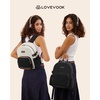 image:imageLOVEVOOK Upgrade Mini Backpack Purse for Women with Giant Tumbler HolderLeopard Print