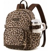 image:imageLOVEVOOK Upgrade Mini Backpack Purse for Women with Giant Tumbler HolderLeopard Print
